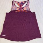 Reebok SPEEDWICK Athletic Tank Top Size LARGE Purple Orange Photo 2