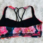 Lululemon Energy Bra Secret Garden Black Sz 6 Photo 3