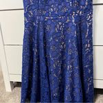 City Studio Blue Floral Dress Photo 4