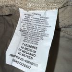 Lee Skirt Womens Size 10 M Khaki Beige Cotton Stretch Casual Pockets Photo 3