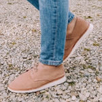 Nisolo Sedona Travel Derby Shoes | Women’s Size 8 | Dusty Rose Tan Photo 0