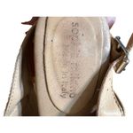 Sophia Milano  Tan Leather Sandals 18248 Buckle 3" heel Size 8.5 Photo 4