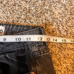 Garage  Black Acid Wash High Waisted Mom Jeans Size 0‎ Denim Pants Photo 2