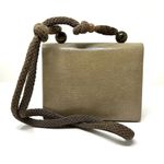 Rafael Sanchez Snake Print Leather Shoulder Crossbody purse, vintage, NWOT Photo 5