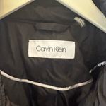 Calvin Klein  women’s size large quilted black jacket Photo 1