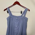 Hatch ONE SIZE OS jasmine wide leg jumper jumpsuit button down maternity Blue Photo 10