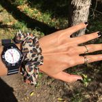 Handmade Cheetah Print Scrunchie Photo 1