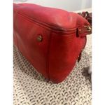 J.Crew Biennial Travel Red Leather Satchel Photo 10