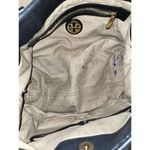 Tory Burch Amanda Hobo Black Pebbled Leather Handbag Satchel Shoulder Messenger Photo 5