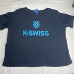 K-Swiss semi cropped top with logo Photo 1