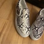 JustFab Platform snakeskin sneakers Size 11  Slip on Eloise Photo 4