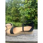Top Moda  Black Faux Suede Strappy  Sandals Sz 7 NIB Photo 3
