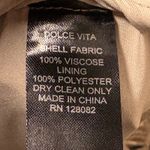 Dolce Vita Lace Sheath Dress Tan Beige Lined Short Sleeve Size Medium Photo 11