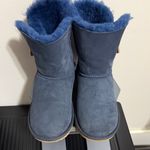 UGG ✨  Bailey Button Mini Boots – Navy Blue (Size 5) ✨ Photo 2