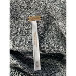 Free People Thermal Sweater Medium Gray Lace Up Sleeves Whimysgoth Cyber Grunge Photo 7