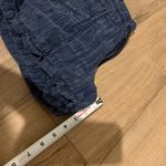 Athleta  Linen Textured High Rise Athleisure short Blue Cabo size 8 Photo 7