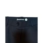 Betabrand  Black Straight Leg Classic Dress Pant Yoga Pants XXS Petite‎ Short Photo 3