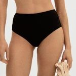 Everlane NWOT The High-Rise Hipster Bottom Black Size Small S NEW Photo 0