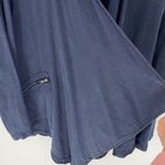 Angie Womens Open Waterfall Front Asymmetric Hem Lyocell Cardigan Jacket Navy XL Photo 4