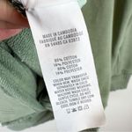 Aerie Fleece Cardigan Oversized Loose Fit Slouchy Green Size Medium Photo 16