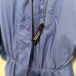 Patagonia VTG 90s Women’s Sz:M Blue Parka Jacket Hooded Puffer Insulated zip Photo 14