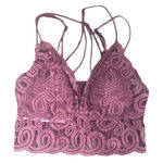 PINK - Victoria's Secret VS PINK CROCHET LACE BRALETTE Photo 0