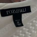 Roz & Ali White Dress Dressbarn Photo 3