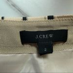 J.Crew  NWOT Gold and Black Striped Mini Skirt - 2 Photo 7