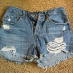Levi's Levi’s 501 Jean Denim Shorts Distressed Photo 0