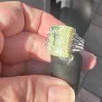 Tanzania Imperial Opal Sterling Silver Ring Green Photo 3