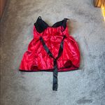 Red Underwire Satin Babydoll SIZE 3X Photo 2