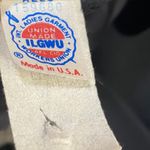 Vintage 80s Off Shoulder Puff Sleeve Bow Waist Tulip Hem Midi Maxi Dress Black 8 Photo 8