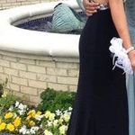 Long Black Dress With Beading Photo 0
