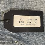 Just Black Womens 32 Jeans Riley Distressed Skinny Crop NWT Light Washed USA Photo 4