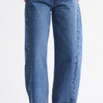 Abercrombie & Fitch Abercrombie Curve Love The Barrel Mid Rise Jeans Photo 0