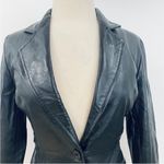 Armani Exchange AlX  vintage genuine leather blazer jacket Y2K Photo 1