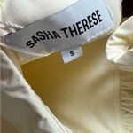 NEW Sasha Therese Mira Maxi Long Dress Sleeveless Butter Yellow Small S NWT Photo 10