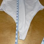 Aritzia Babaton Womens V-Neck Criss-Cross Back Sleeveless One-Piece Bodysuit Sto Photo 6