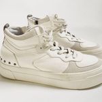 Miz Mooz Alyce White leather High-Top Sneakers Photo 5