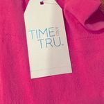 Time & Tru 🆕NWT Cami Tank Top Barbie Pink spaghetti straps  Women's Tiered XL Photo 7