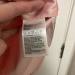 H&M Light Pink Satin Bandeau Strapless Mini Cocktail Dress Photo 4