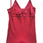 Abercrombie & Fitch Abercrombie Vintage Y2K Wrap Babydoll Ribbed Tank Top Medium Pink Retro 2000s Photo 0