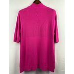 Women’s Chico’s 2XL Magenta 3 Quater Length Sleeve Sweater Pink Size undefined Photo 2