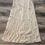 Weekend Stories Gabrielle Midi Dress Small In Champagne Satin NWT Sleeveless Photo 8