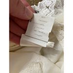 Gunne Sax White Ivory Lace Gown Maxi Bridal High Neck Ruffle Buttons Photo 80