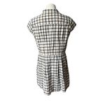 Pendleton  Plaid Cotton Mini Dress Short Sleeve Cotton Breezy, Sz 12 Photo 2