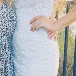 Light blue homecoming dress Size 6 Photo 2