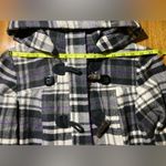 Hydraulic  plaid jacket, black gray white purple, size Small Photo 10