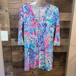 Lilly Pulitzer Amina Fantasy Garden Dress Photo 1