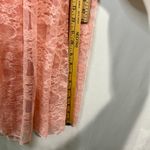 Women’s Maternity Off Shoulder Long Sleeve Maxi Dress Coral Pink EUC Photoshoot Size undefined Photo 8